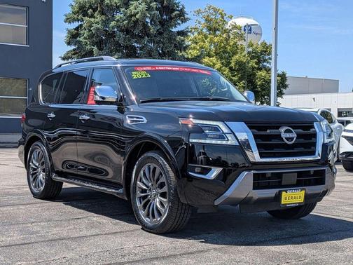 Black 2023 Nissan Armada Platinum