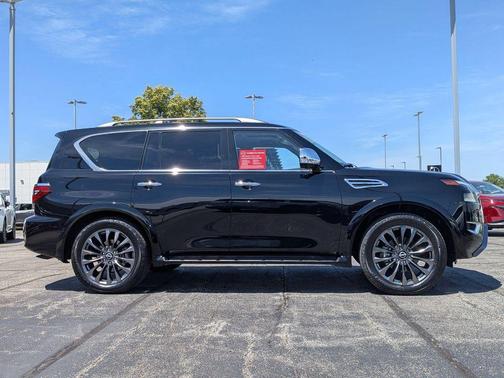 Black 2023 Nissan Armada Platinum
