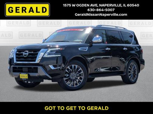 Black 2023 Nissan Armada Platinum