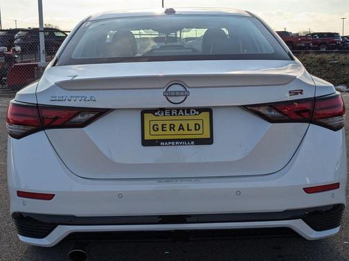 Aspen White 2025 Nissan Sentra SR