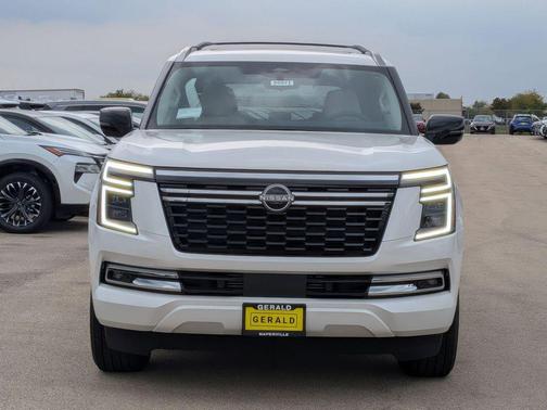 Aspen White 2026 Nissan Armada Platinum