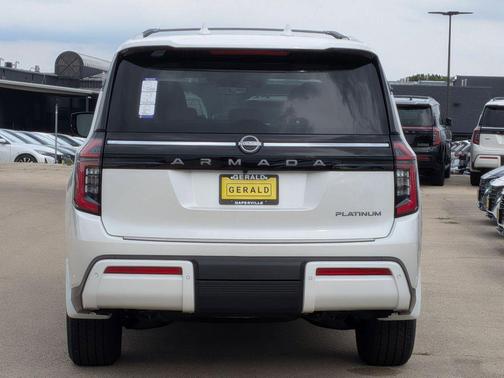 Aspen White 2026 Nissan Armada Platinum