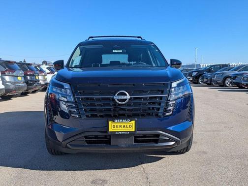 Deep Ocean Blue 2026 Nissan Pathfinder SV