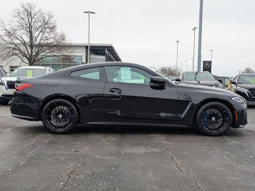 Black Sapphire Metallic 2023 BMW M4 Competition xDrive