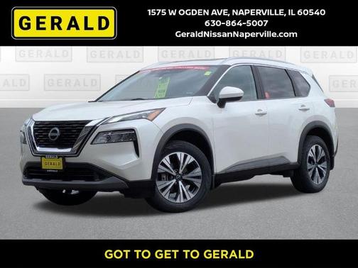 White 2023 Nissan Rogue SV