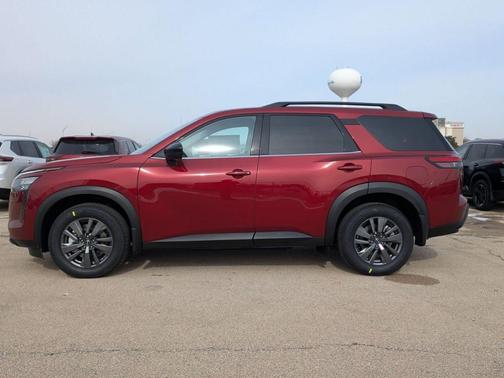 Scarlet Ember 2026 Nissan Pathfinder SV