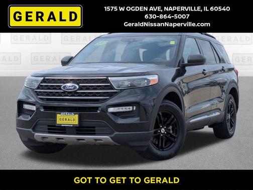 Black Metallic 2020 Ford Explorer XLT