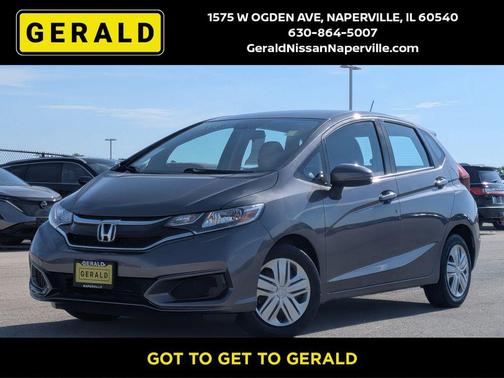 Gray 2019 Honda Fit LX