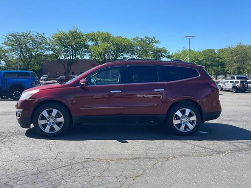 Siren Red Tintcoat 2015 Chevrolet Traverse LTZ