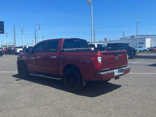 Cayenne Red 2017 Nissan Titan SL