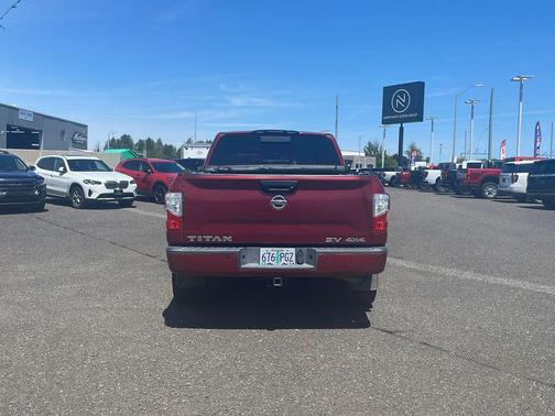 Cayenne Red 2017 Nissan Titan SL