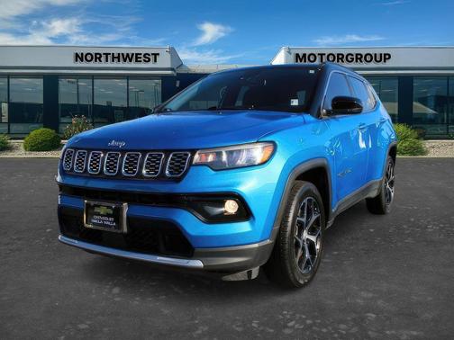 Hydro Blue Pearlcoat 2024 Jeep Compass Limited