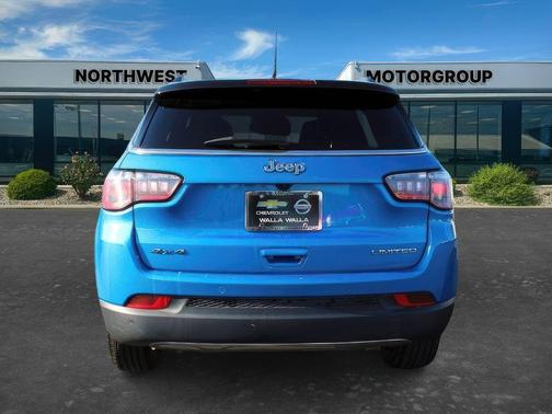 Hydro Blue Pearlcoat 2024 Jeep Compass Limited
