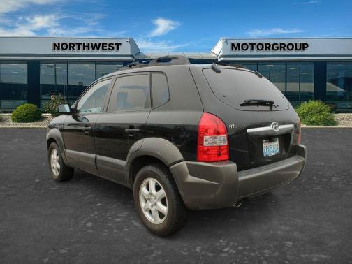 Obsidian Black 2005 Hyundai TUCSON LX