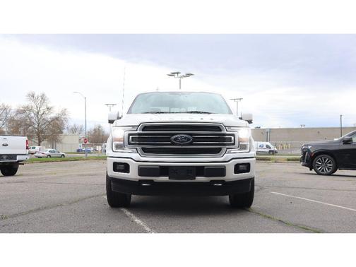 WHITE PLATINUM MET TRI-COAT 2019 Ford F-150 Limited