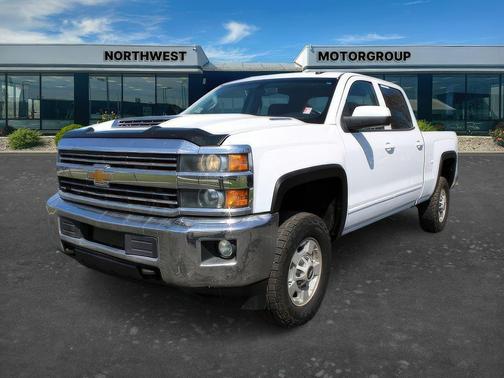 Summit White 2017 Chevrolet Silverado 2500 LT