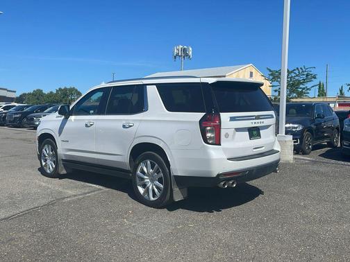 Iridescent Pearl Tricoat 2021 Chevrolet Tahoe High Country