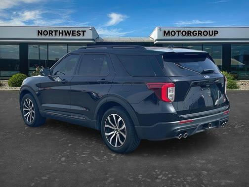 AGATE BLACK METALLIC 2022 Ford Explorer ST
