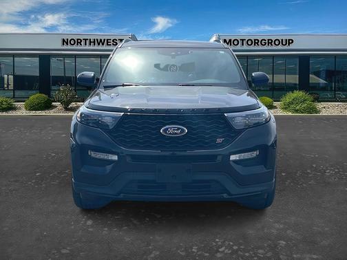 AGATE BLACK METALLIC 2022 Ford Explorer ST