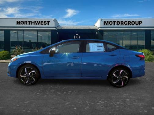 Arctic Ice Blue Metallic 2025 Nissan Versa 1.6 S