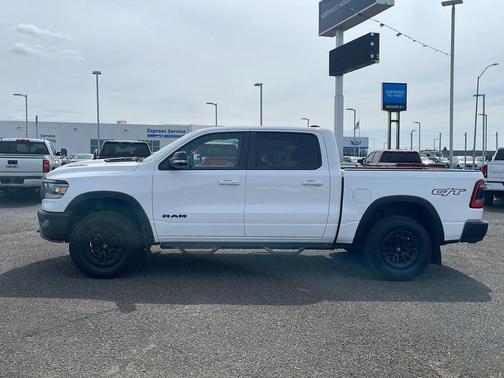 Bright White 2022 RAM 1500 Rebel