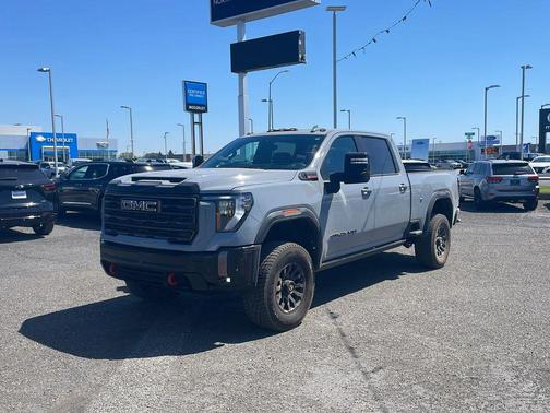 Thunderstorm Grey 2024 GMC Sierra 2500 AT4X