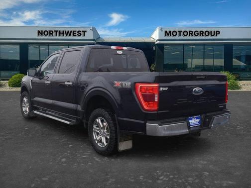 Antimatter Blue Metallic 2023 Ford F-150 XLT