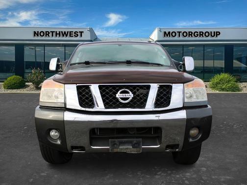Radiant Silver 2008 Nissan Titan XE Crew Cab