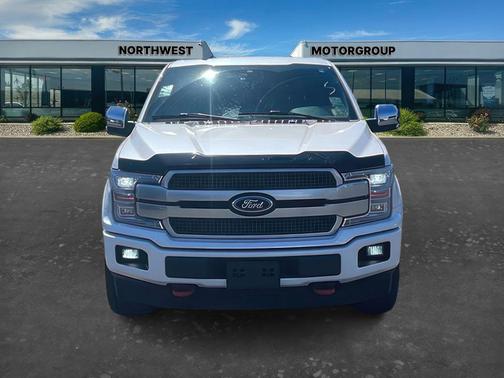WHITE PLATINUM MET TRI-COAT 2018 Ford F-150 Platinum