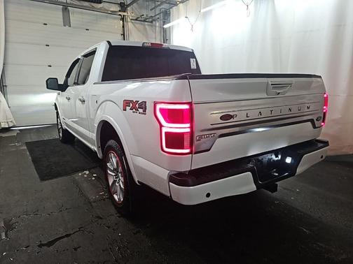 WHITE PLATINUM MET TRI-COAT 2018 Ford F-150 Platinum