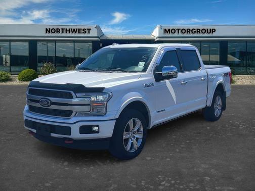 WHITE PLATINUM MET TRI-COAT 2018 Ford F-150 Platinum