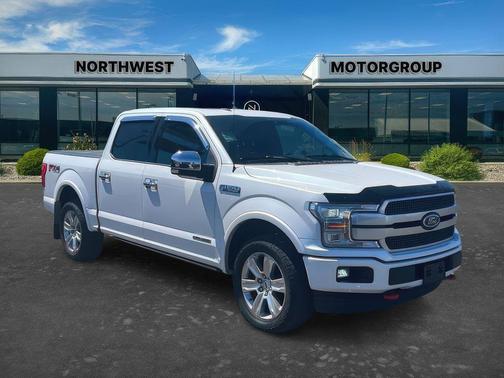 WHITE PLATINUM MET TRI-COAT 2018 Ford F-150 Platinum