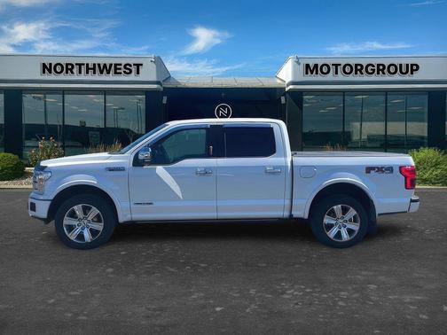 WHITE PLATINUM MET TRI-COAT 2018 Ford F-150 Platinum