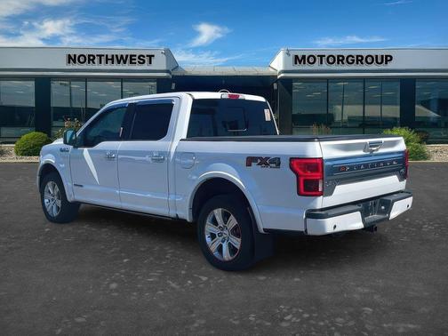 WHITE PLATINUM MET TRI-COAT 2018 Ford F-150 Platinum