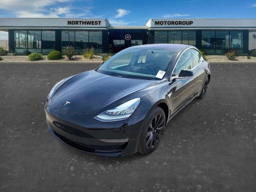 Solid Black 2019 Tesla Model 3 Long Range