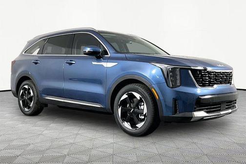 Mineral Blue 2026 Kia Sorento Hybrid EX
