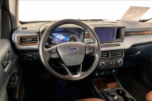Shadow Black 2024 Ford Maverick Lariat