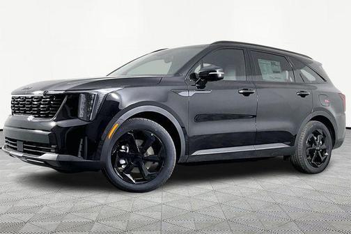 Aurora Black Pearl 2026 Kia Sorento Hybrid SX Prestige