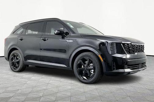Aurora Black Pearl 2026 Kia Sorento Hybrid SX Prestige