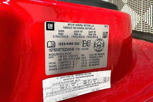 Fire Red 2012 GMC Sierra 1500 SLE