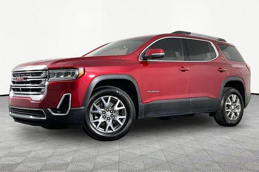 Cayenne Red Tintcoat 2021 GMC Acadia FWD SLT