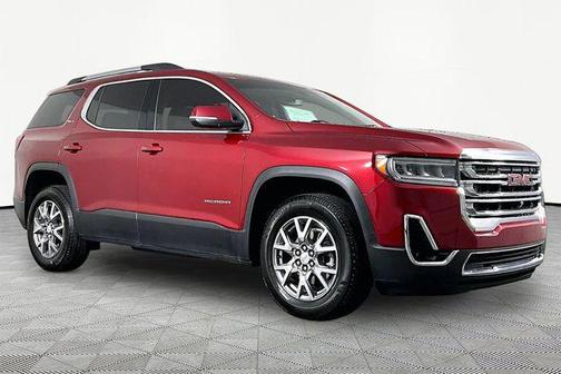 Cayenne Red Tintcoat 2021 GMC Acadia FWD SLT