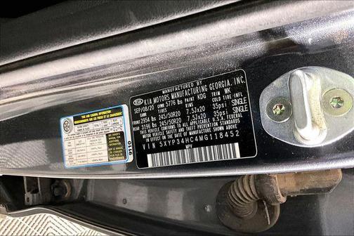 Gravity Gray 2021 Kia Telluride EX