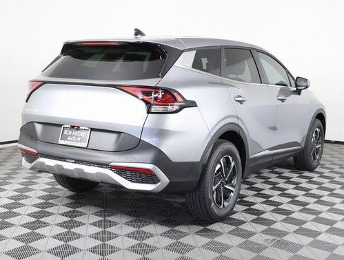 Steel Gray 2025 Kia Sportage Hybrid LX
