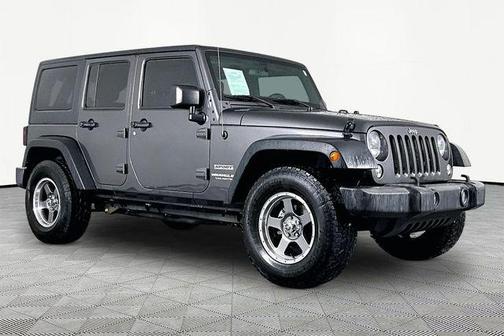 Granite Crystal Metallic Clearcoat 2017 Jeep Wrangler Unlimited Sport