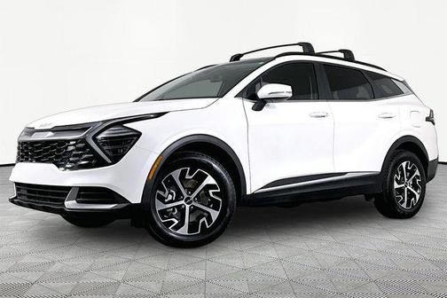 Snow White Pearl 2024 Kia Sportage Hybrid EX
