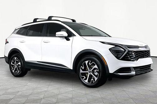 Snow White Pearl 2024 Kia Sportage Hybrid EX