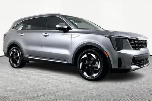 Steel Gray 2026 Kia Sorento Hybrid EX