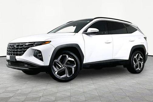 Serenity White Pearl 2023 Hyundai TUCSON Limited