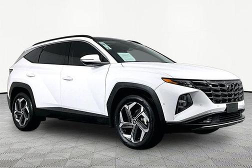 Serenity White Pearl 2023 Hyundai TUCSON Limited